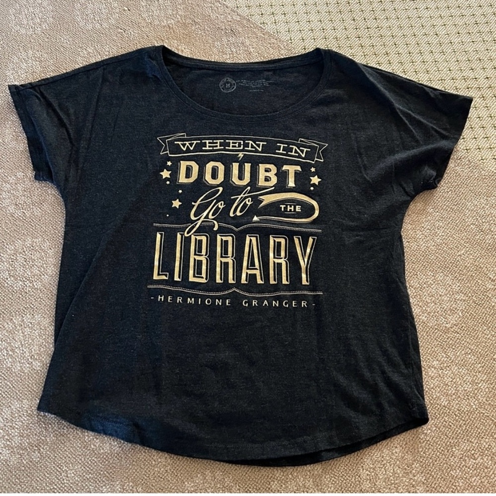 EUC Out of Print Harry Potter Hermione T-shirt